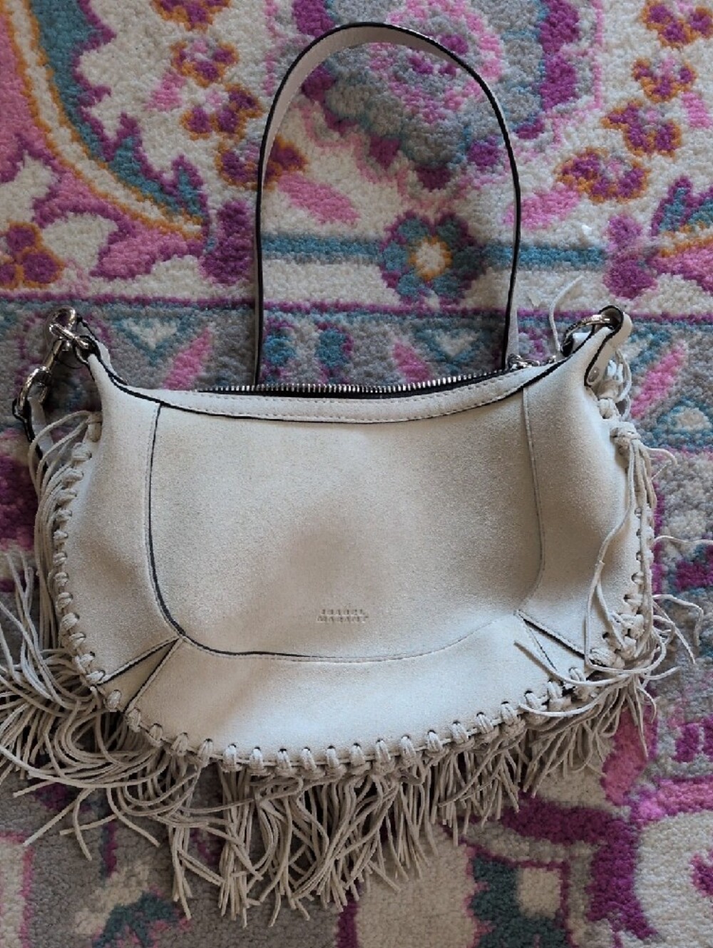 Isabel Marant oskan moon Suede Fringed Bag,EUC - Picture 8 of 8